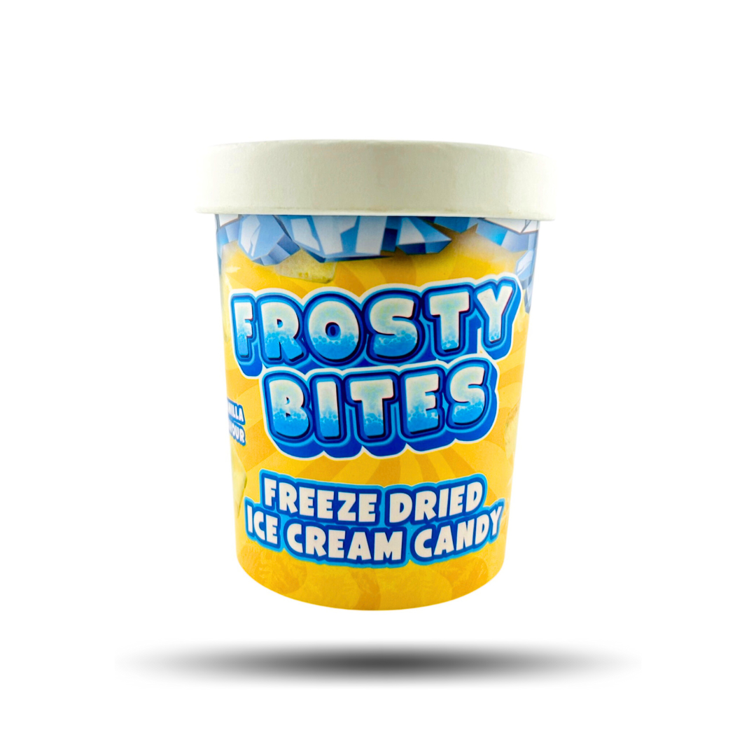 Frosty Bites – Gefriergetrocknete Eiscreme-Süßigkeit